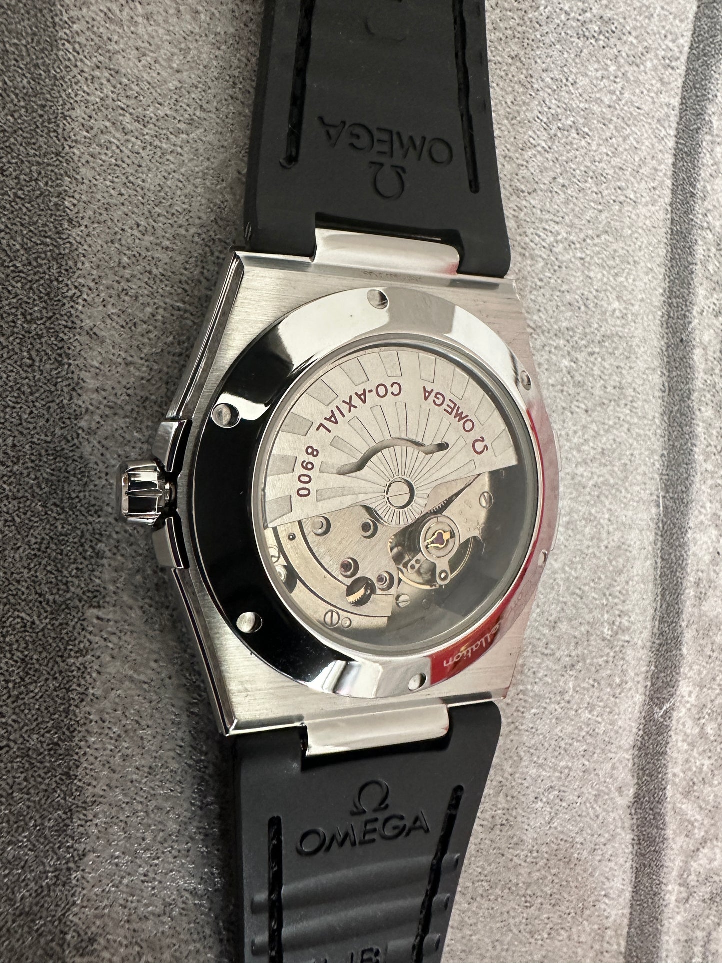 Reloj Constellation, AAA, Automático, correa de Piel negra