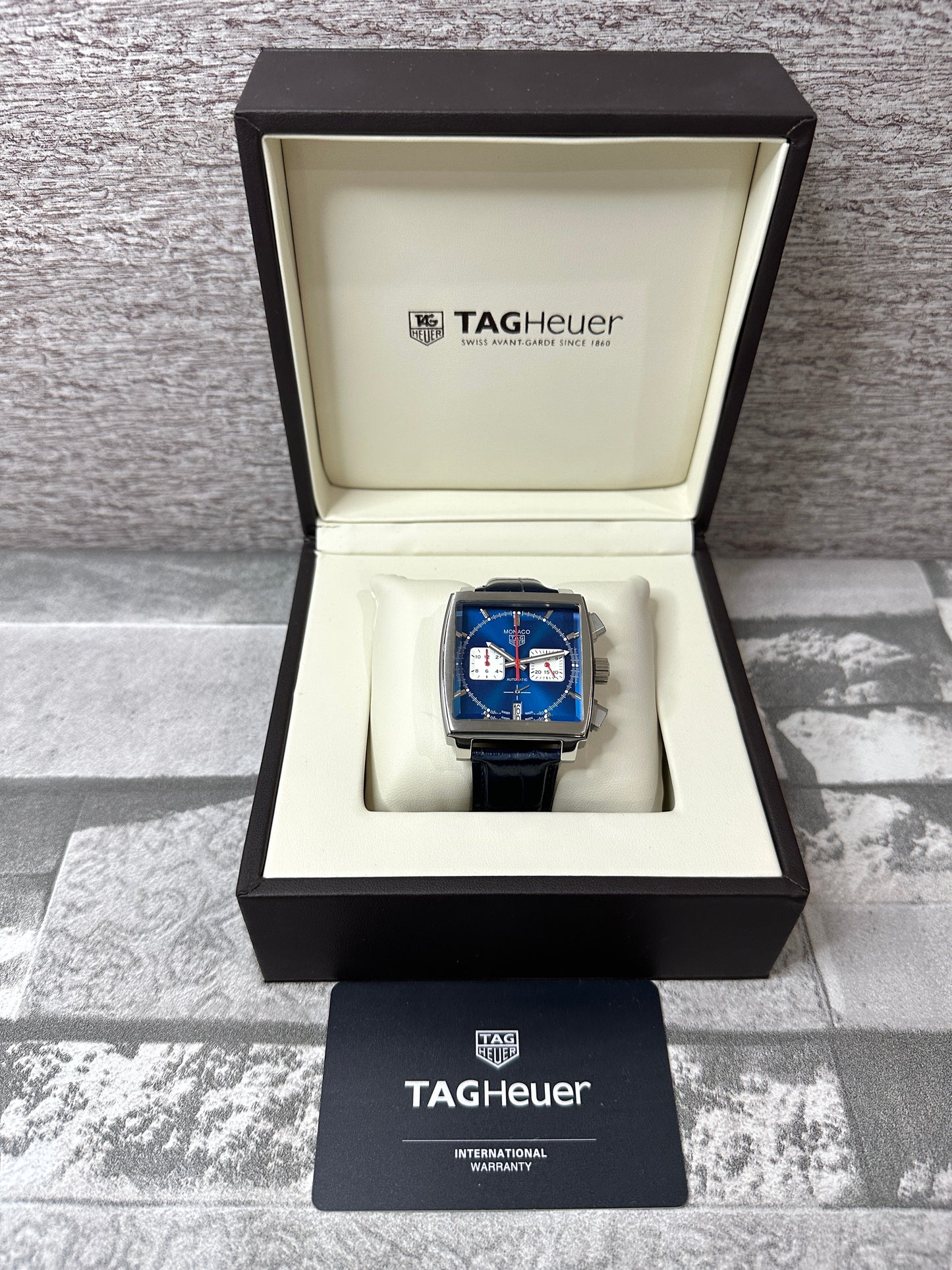 Reloj Monaco Chronograph Azul, AAA