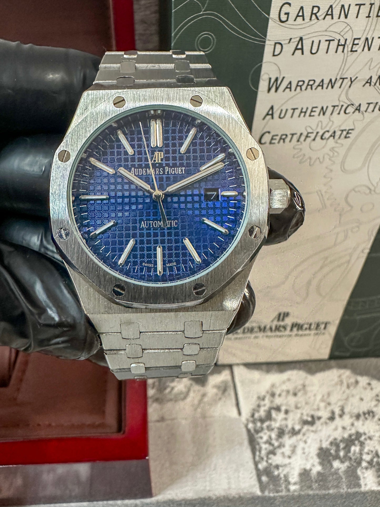 Reloj AP Automático carátula azul