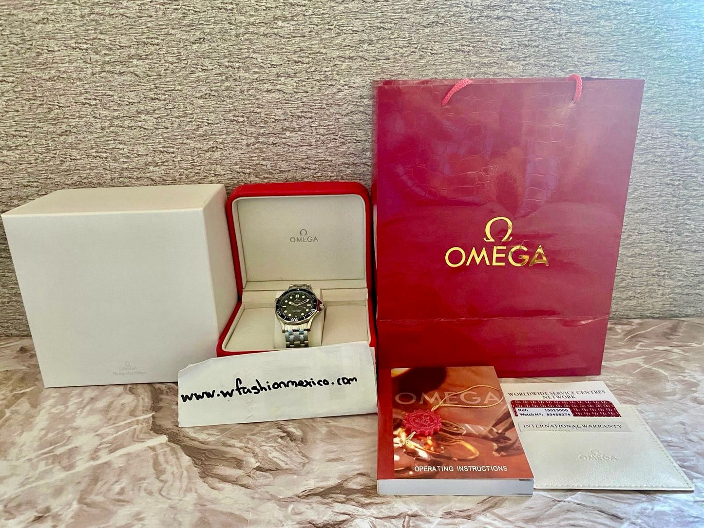 Reloj Sea Master AAA Automatico negro