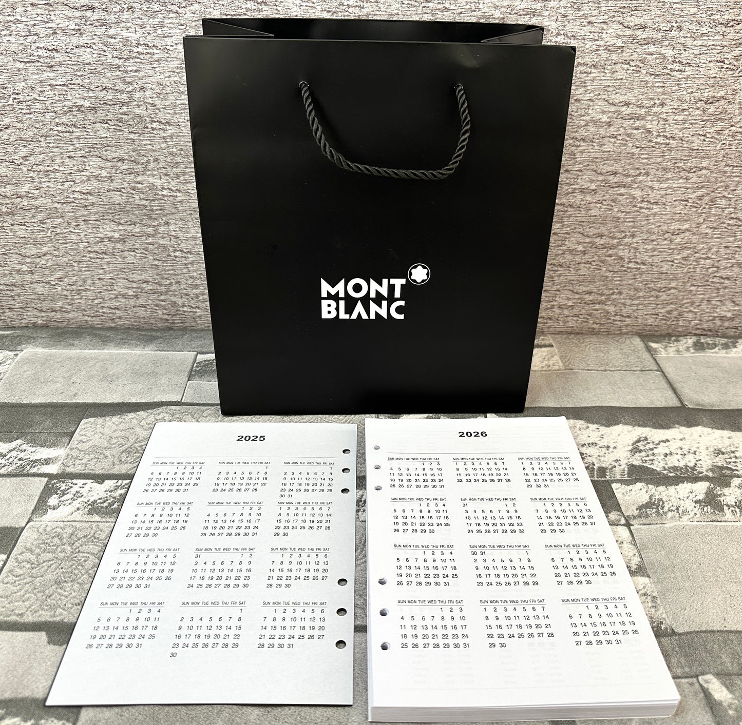 Repuesto de hojas A5 para Organizador tipo agenda Mont B