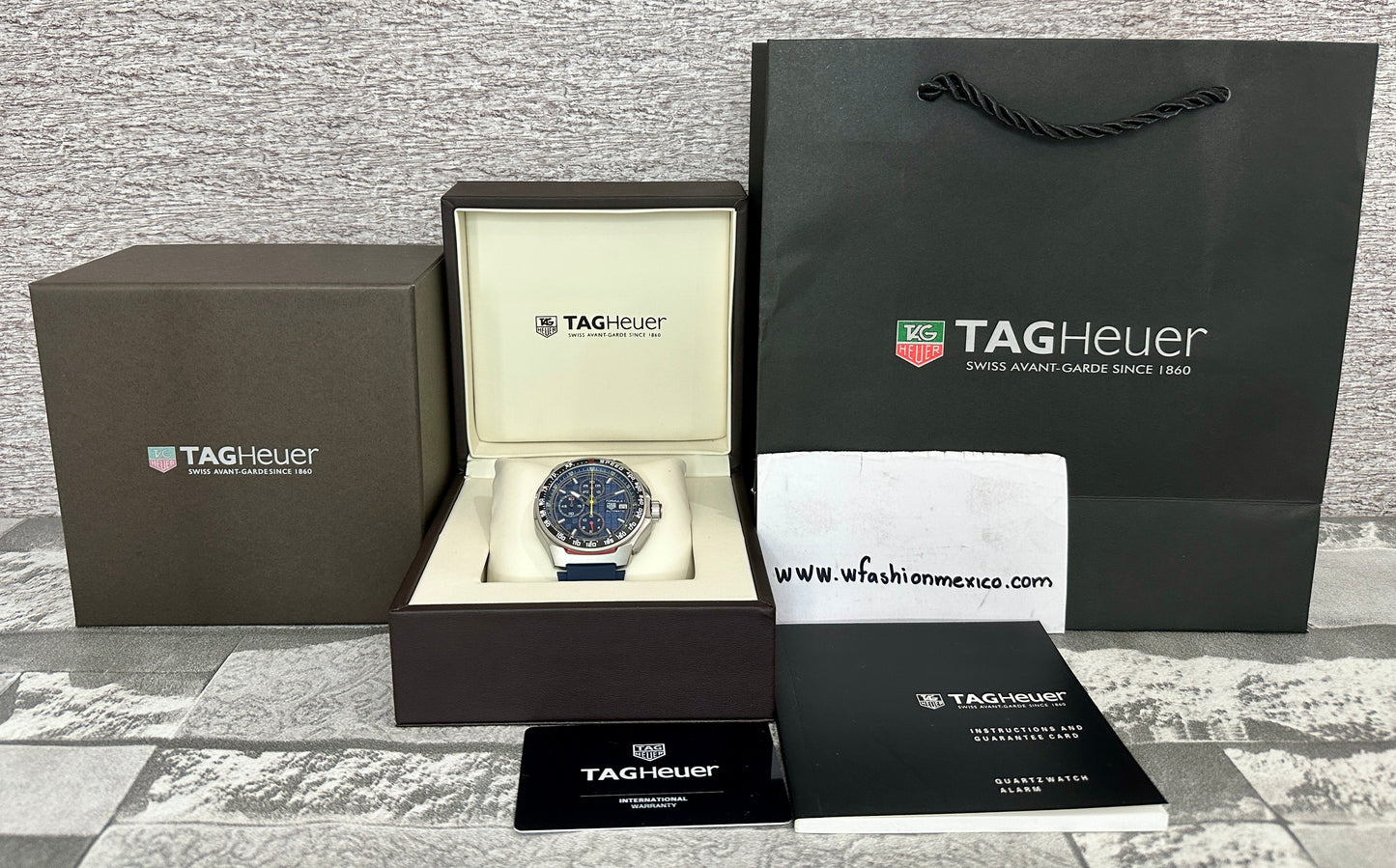 Reloj azul F1 Red Bull AAA Quartz