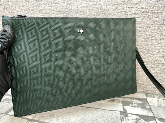 Bolsa de mano tipo Clutch Extreme MB color verde