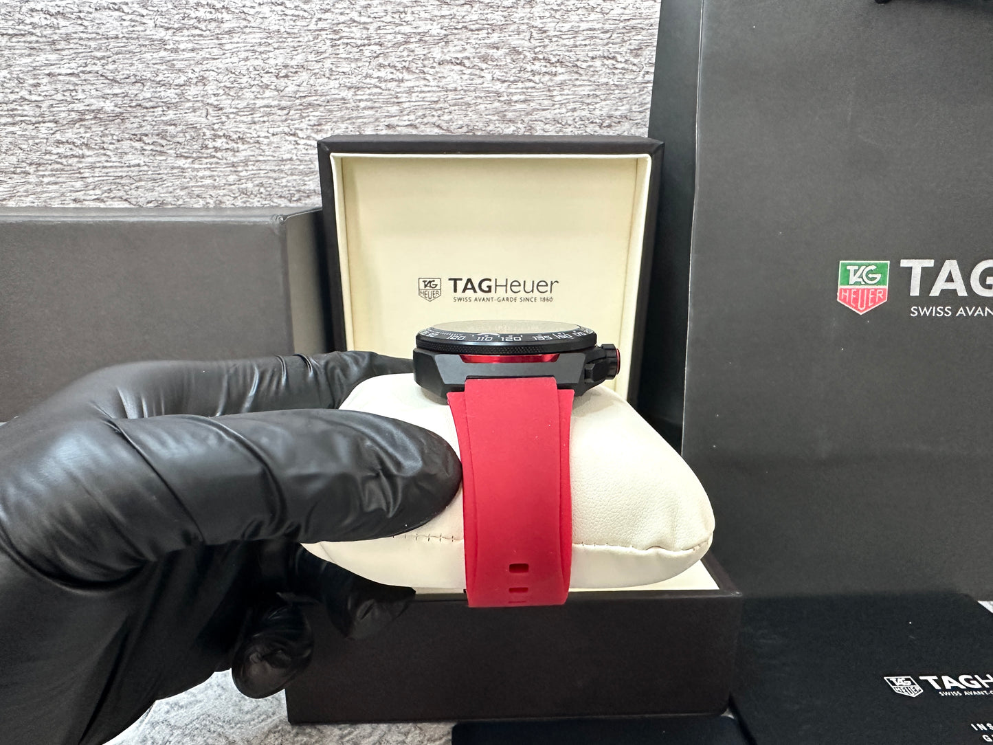 Reloj rojo F1 Red Bull AAA Quartz