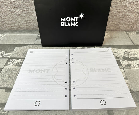 Repuesto de hojas A5 para Organizador tipo agenda Mont B