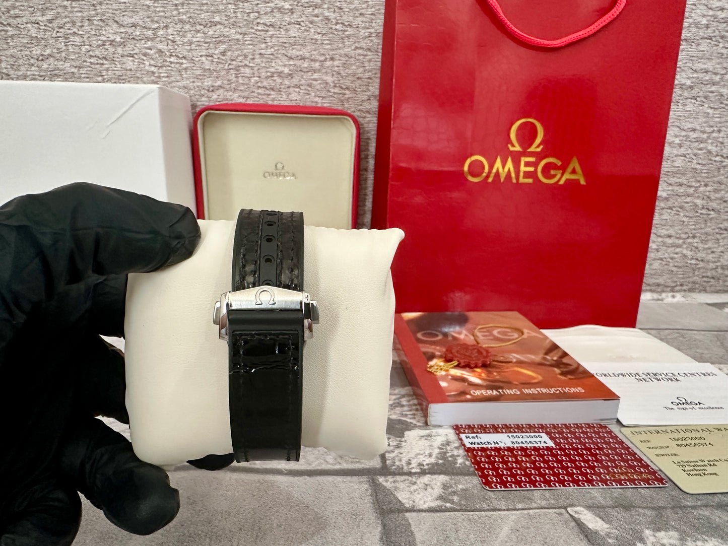 Reloj Constellation, AAA, Automático, correa de Piel negra