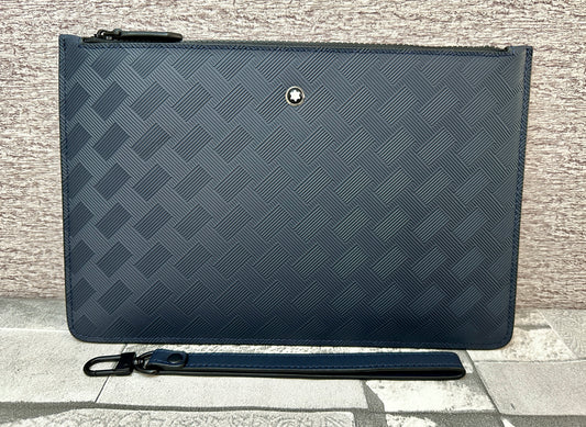 Bolsa de mano tipo Clutch Extreme MB color azul