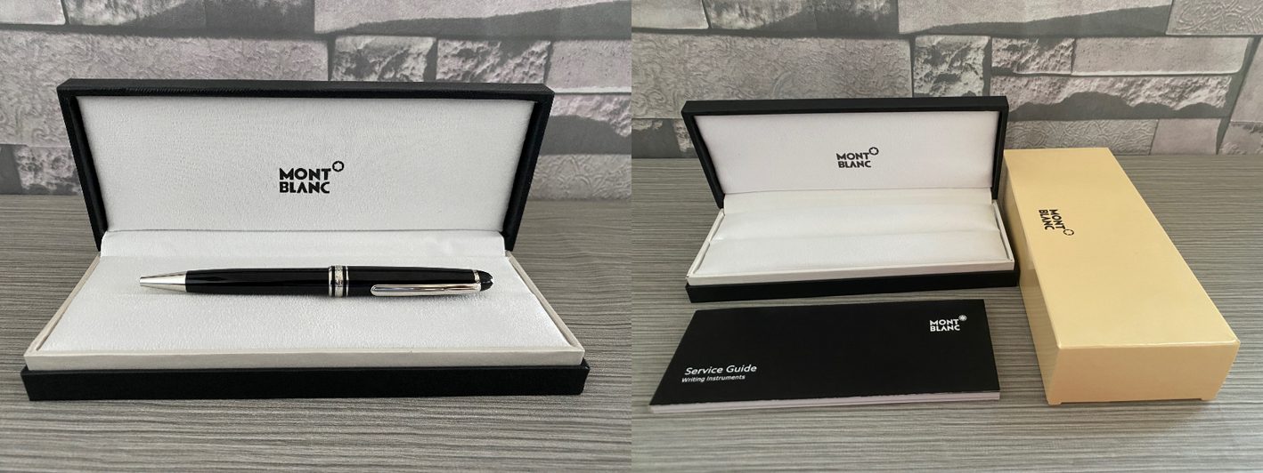 Pluma clásica MB tipo bolígrafo