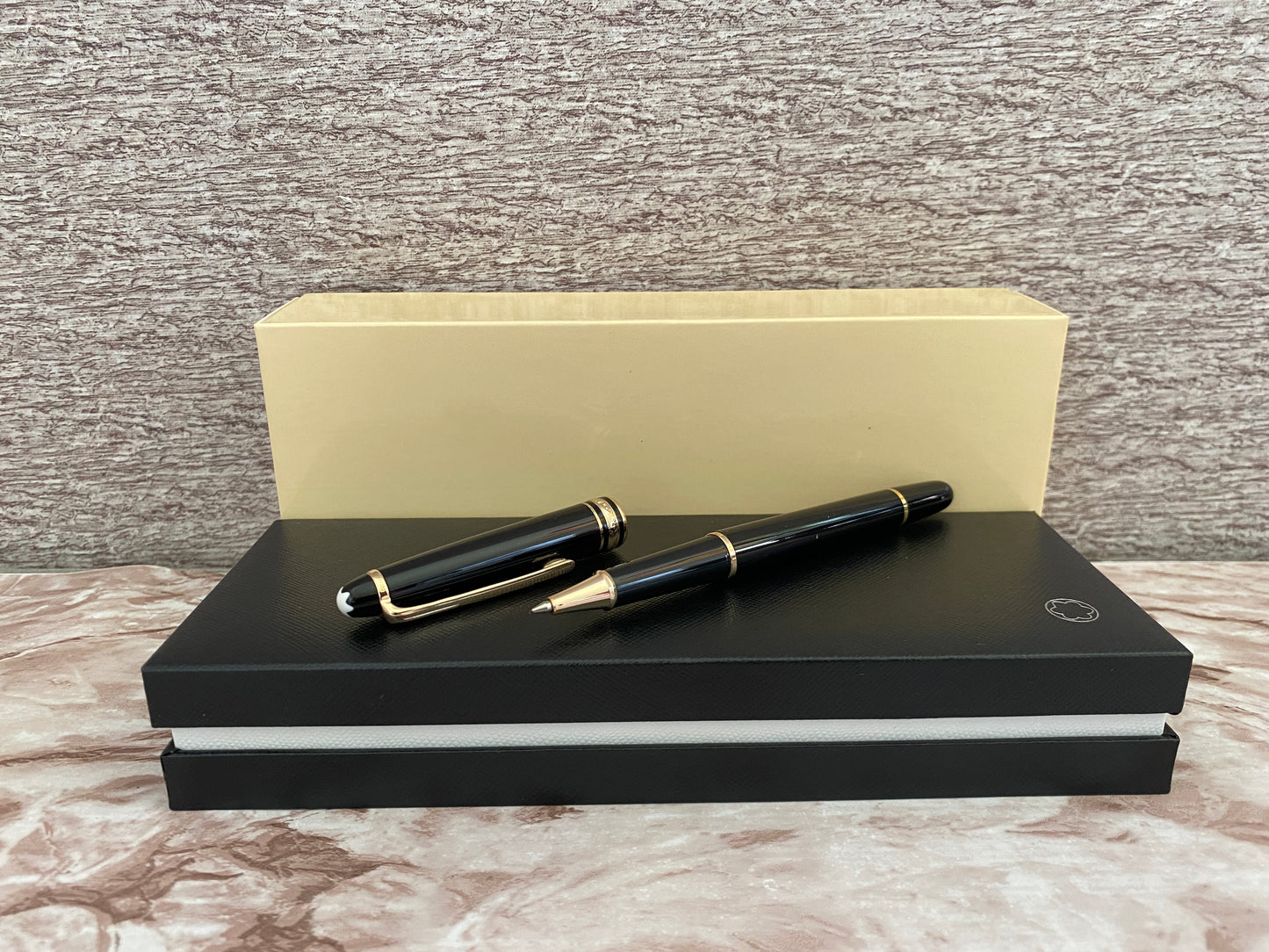 Pluma clásica MB tipo rollerball