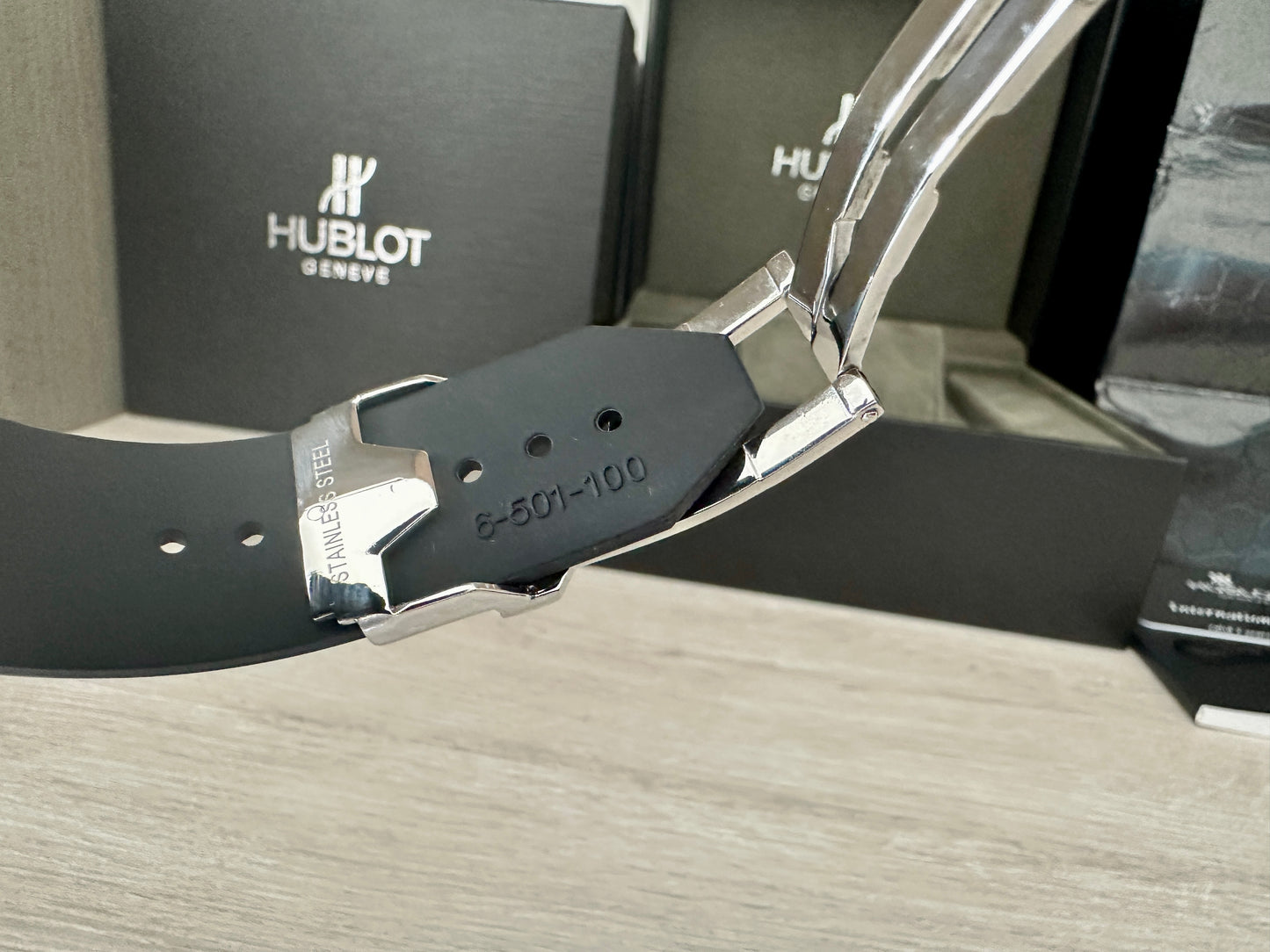 Reloj Hub10t Classic  AAA Automático color acero