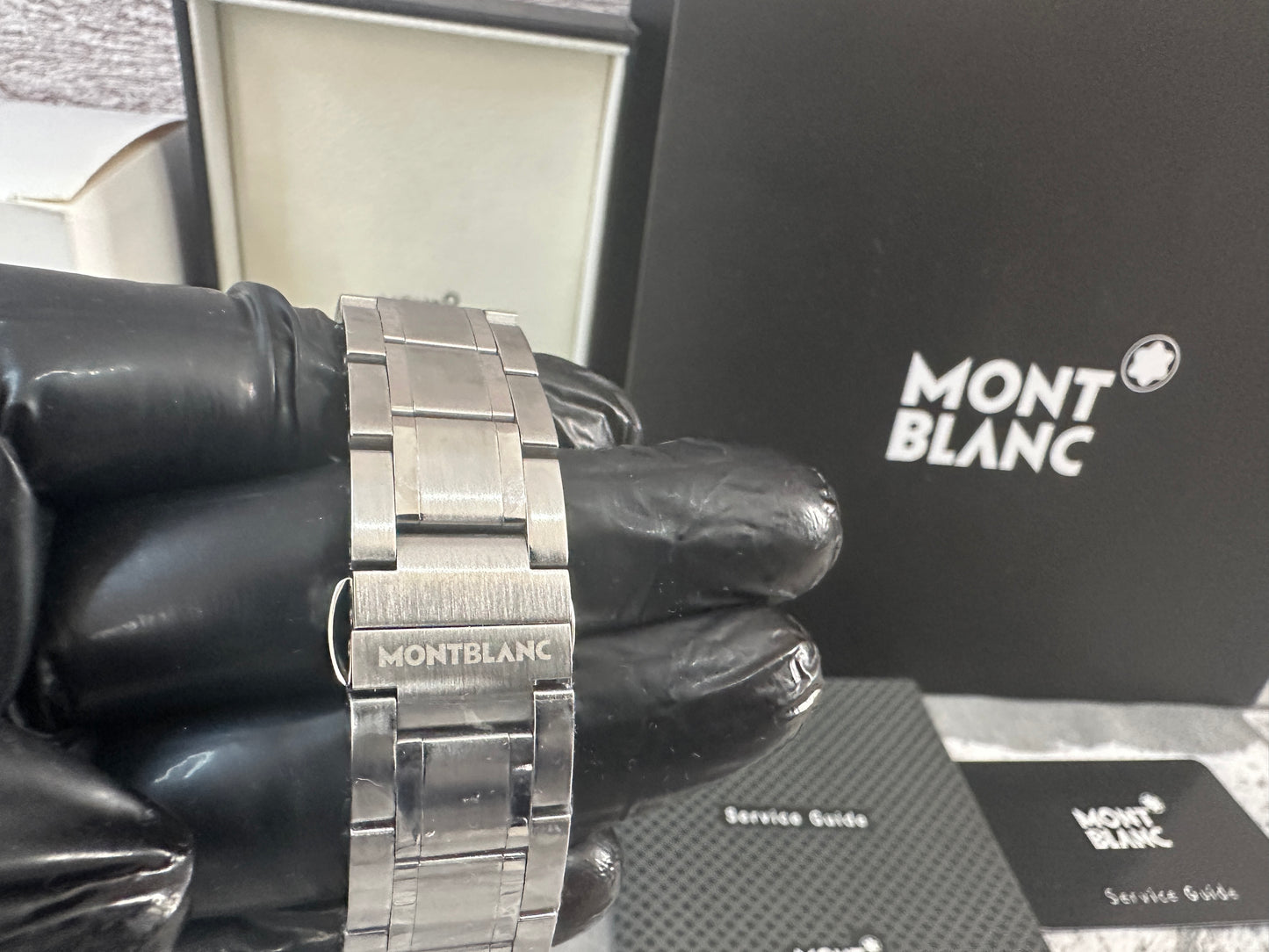 Reloj MB Iced Sea AAA azul