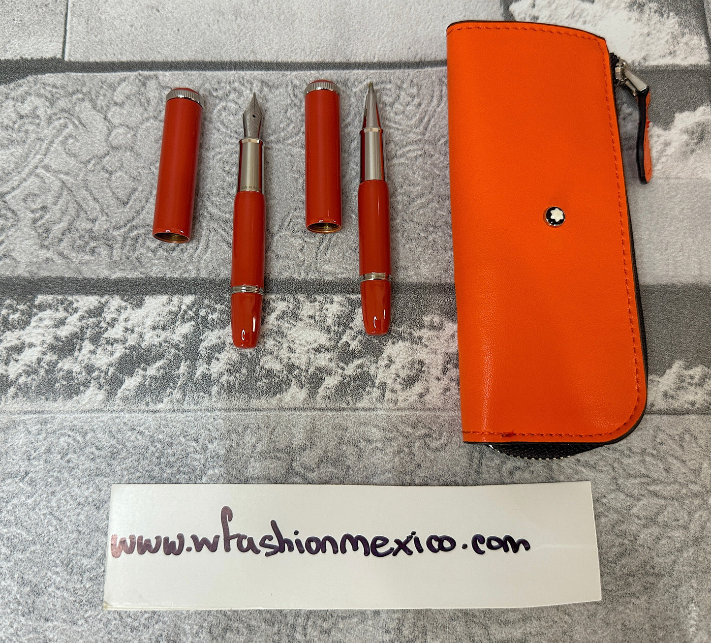 Estuche para pluma Baby color coral