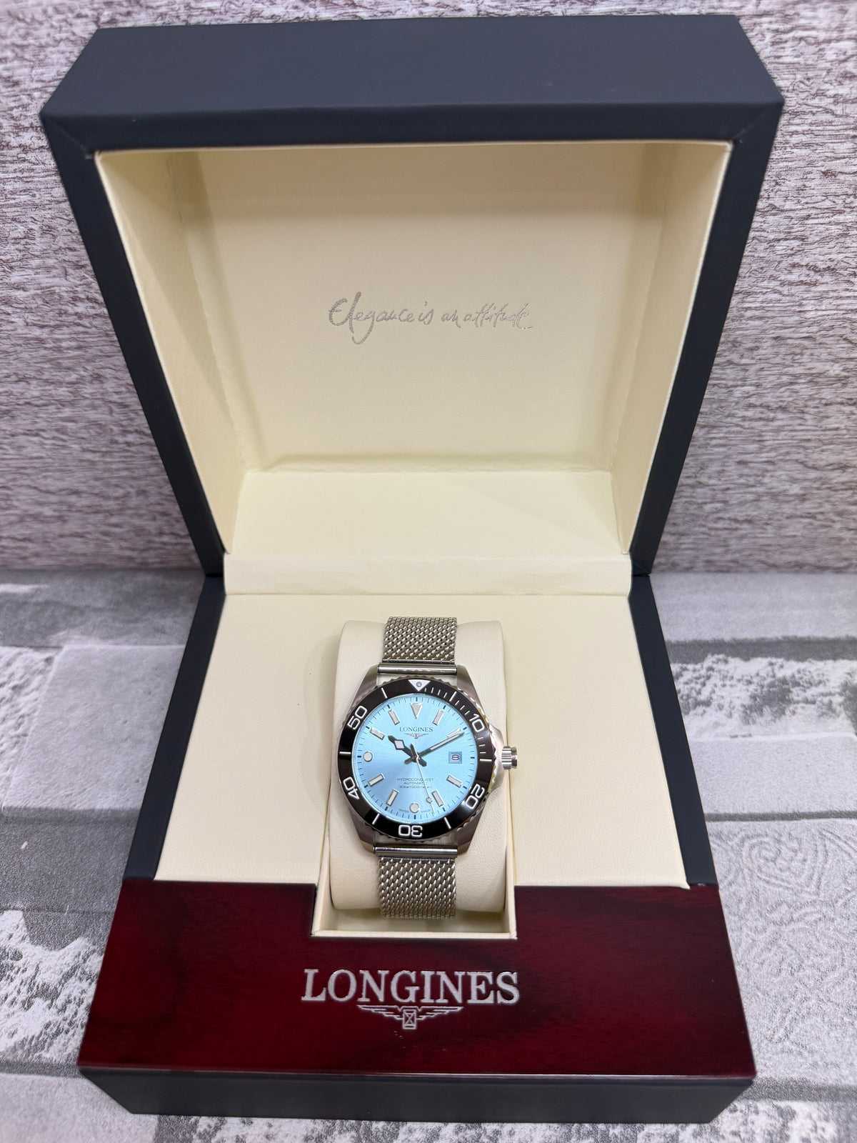 Reloj Long. Hydroconquest AAA, Automático, azul