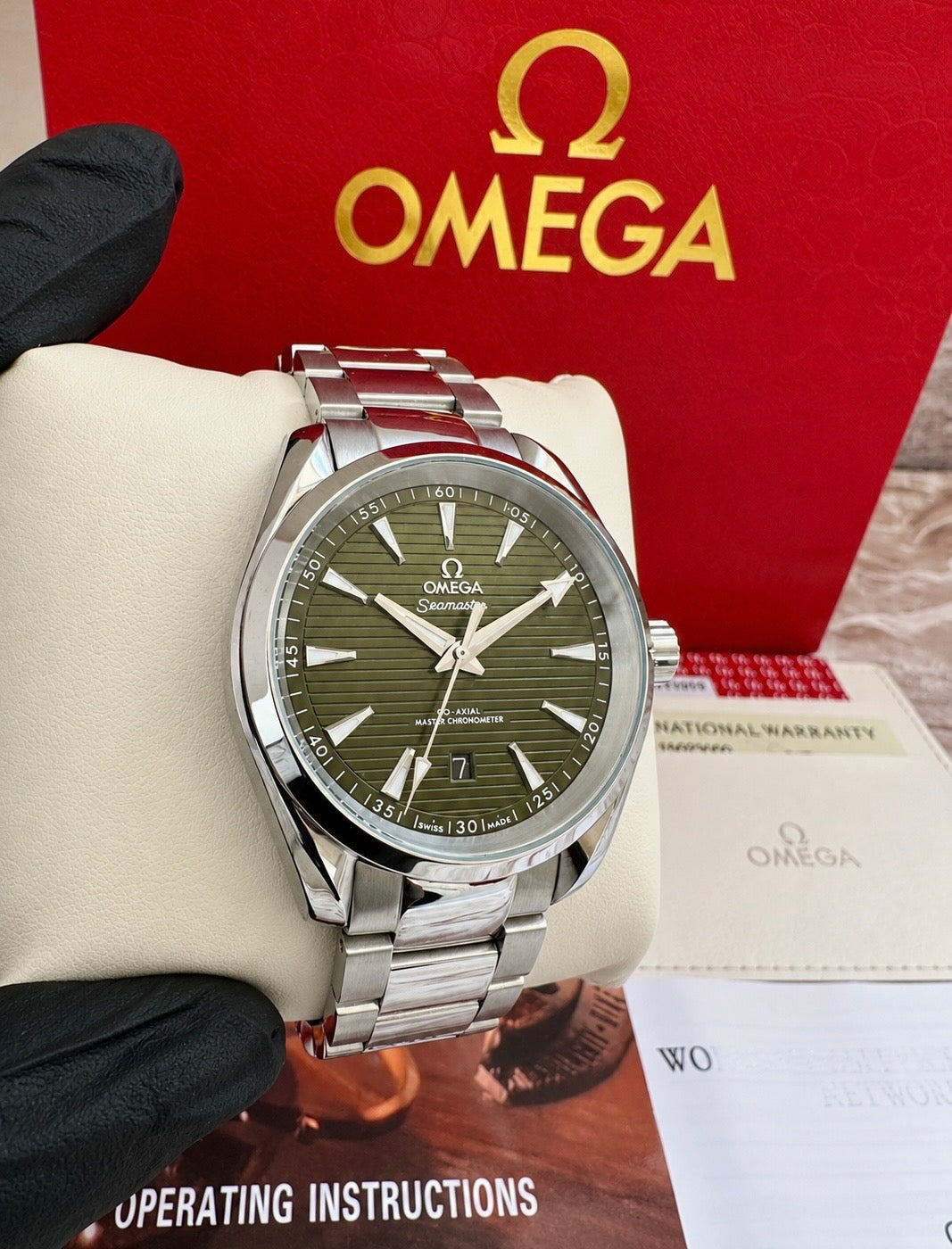 Reloj OM Aqua Terra AAA Automatico verde
