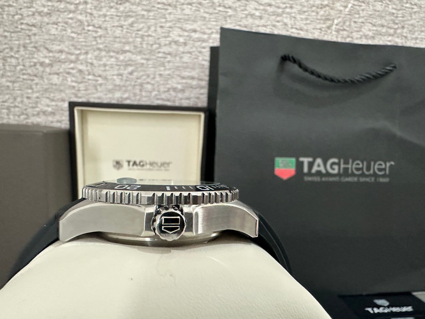 Reloj Aqua Racer AAA Automático negro con caucho