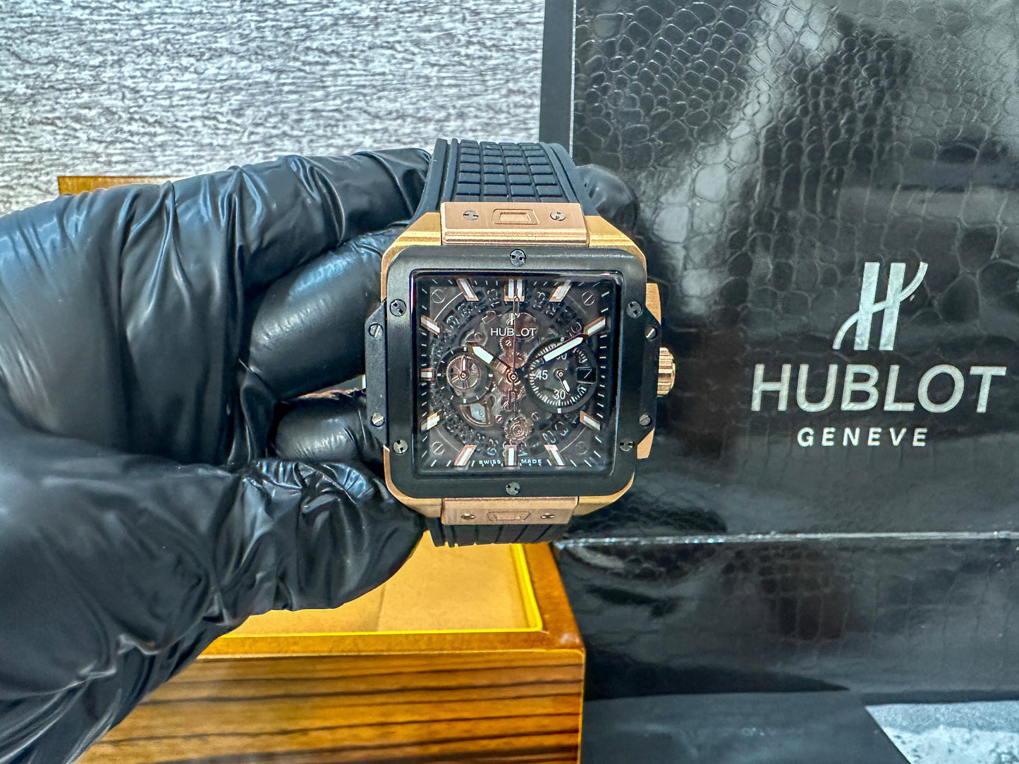 Reloj HUB Square Bang