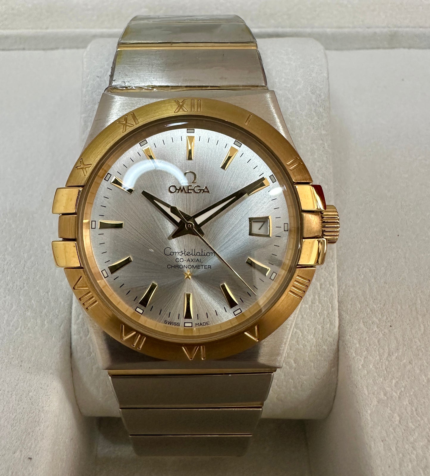 Reloj Constellation, AAA, Automático, color oro acero