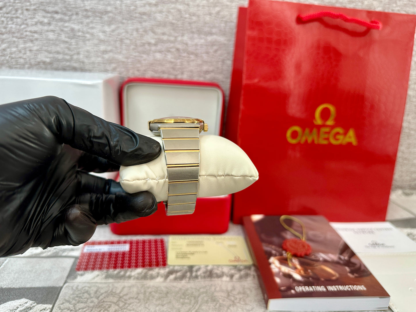 Reloj Constellation, AAA, Automático, color oro acero