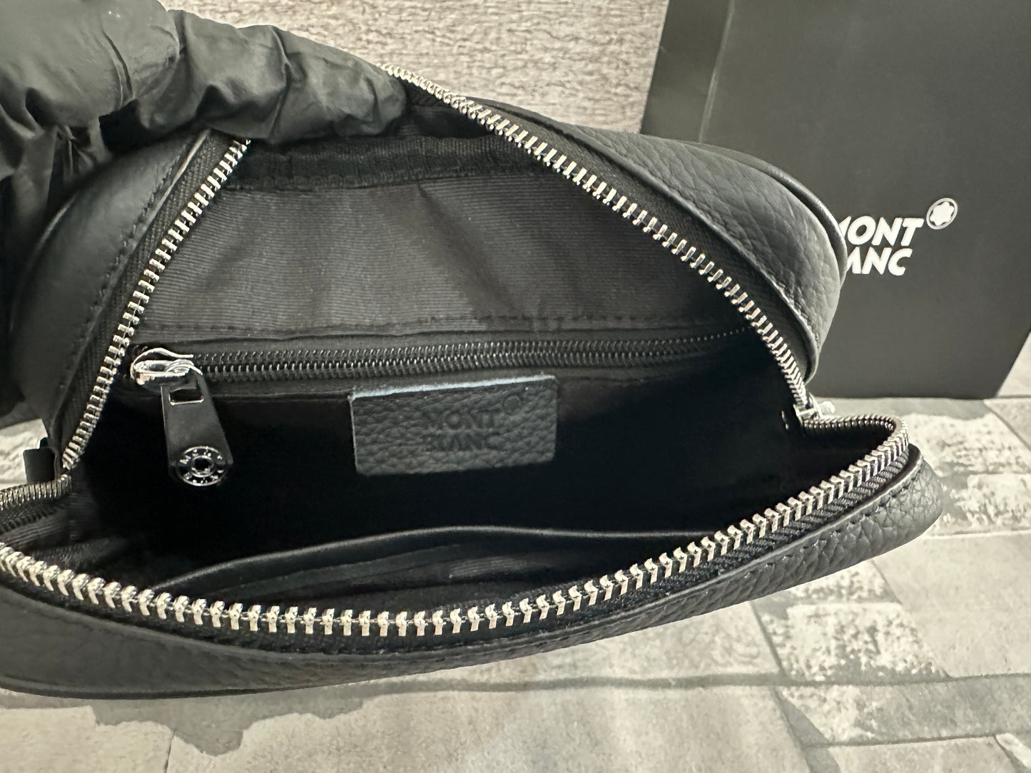 Bolsa cross tipo Mar1conera de Piel Genuina MB