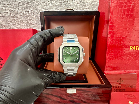 Reloj P4tek Cubit verde AAA Automático