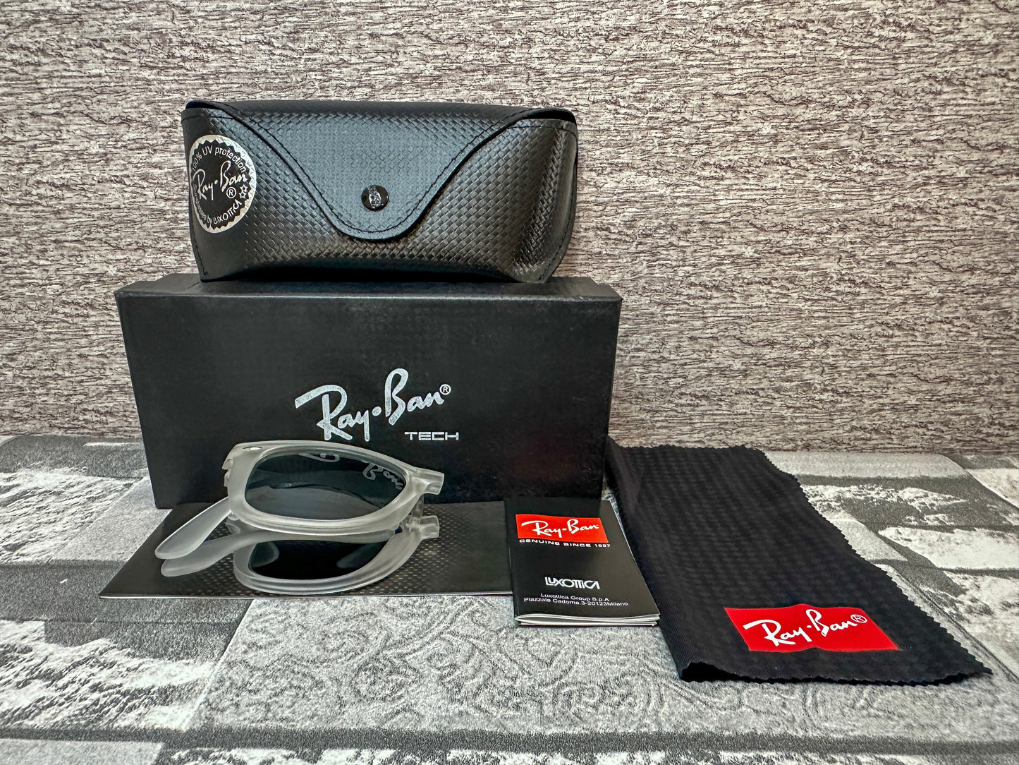 Lentes de sol Ray B. Wayfarer plegables