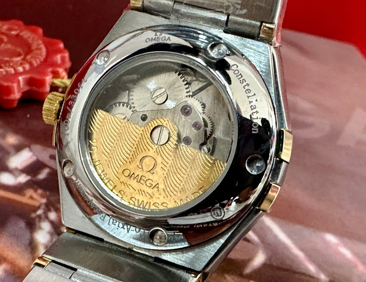 Reloj Constellation Dama, AAA, Automático, color oro acero