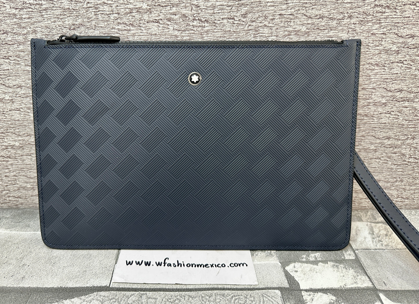 Bolsa de mano tipo Clutch Extreme MB color azul