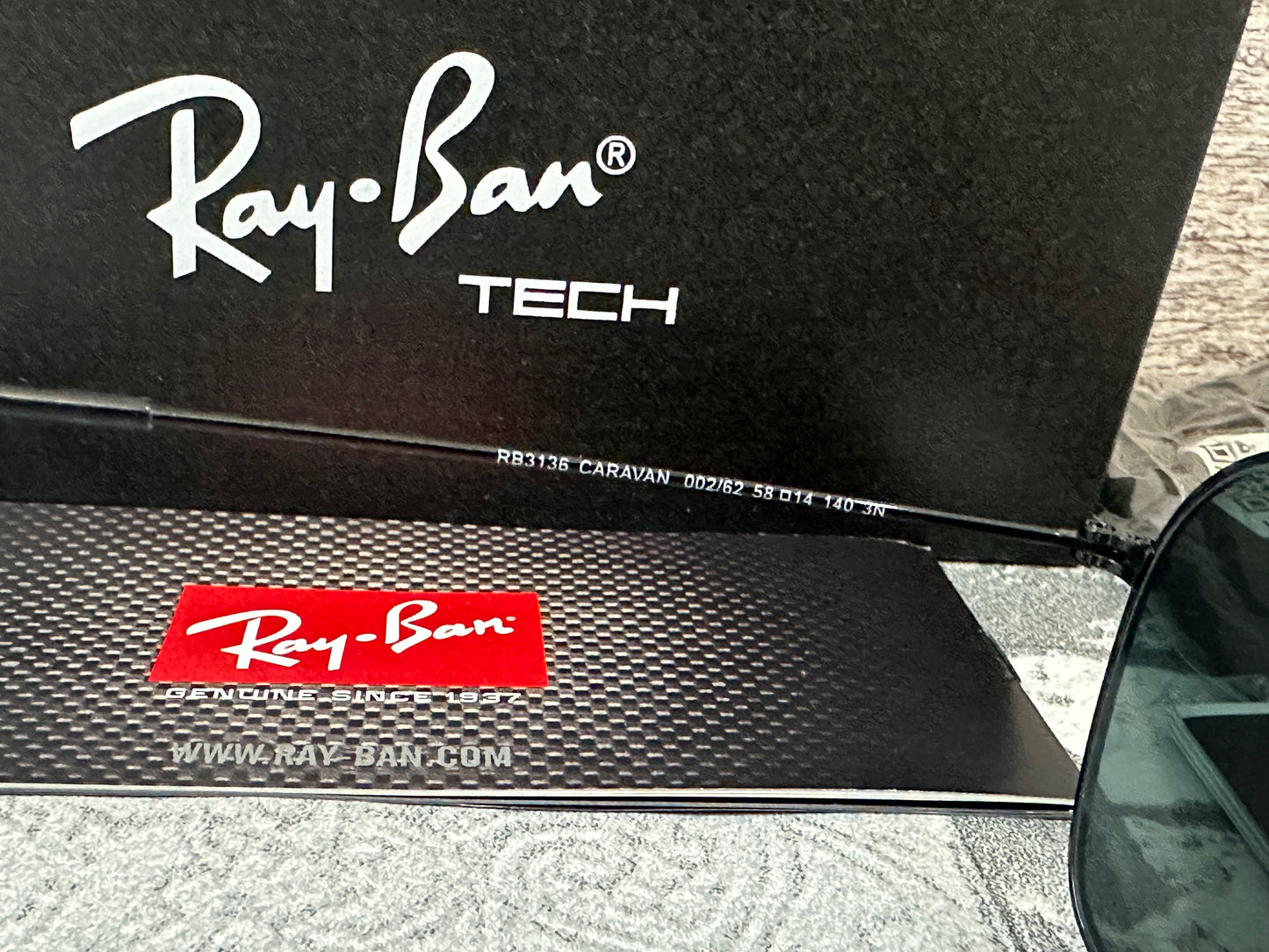 Lentes de Sol Ray B. Caravan negros
