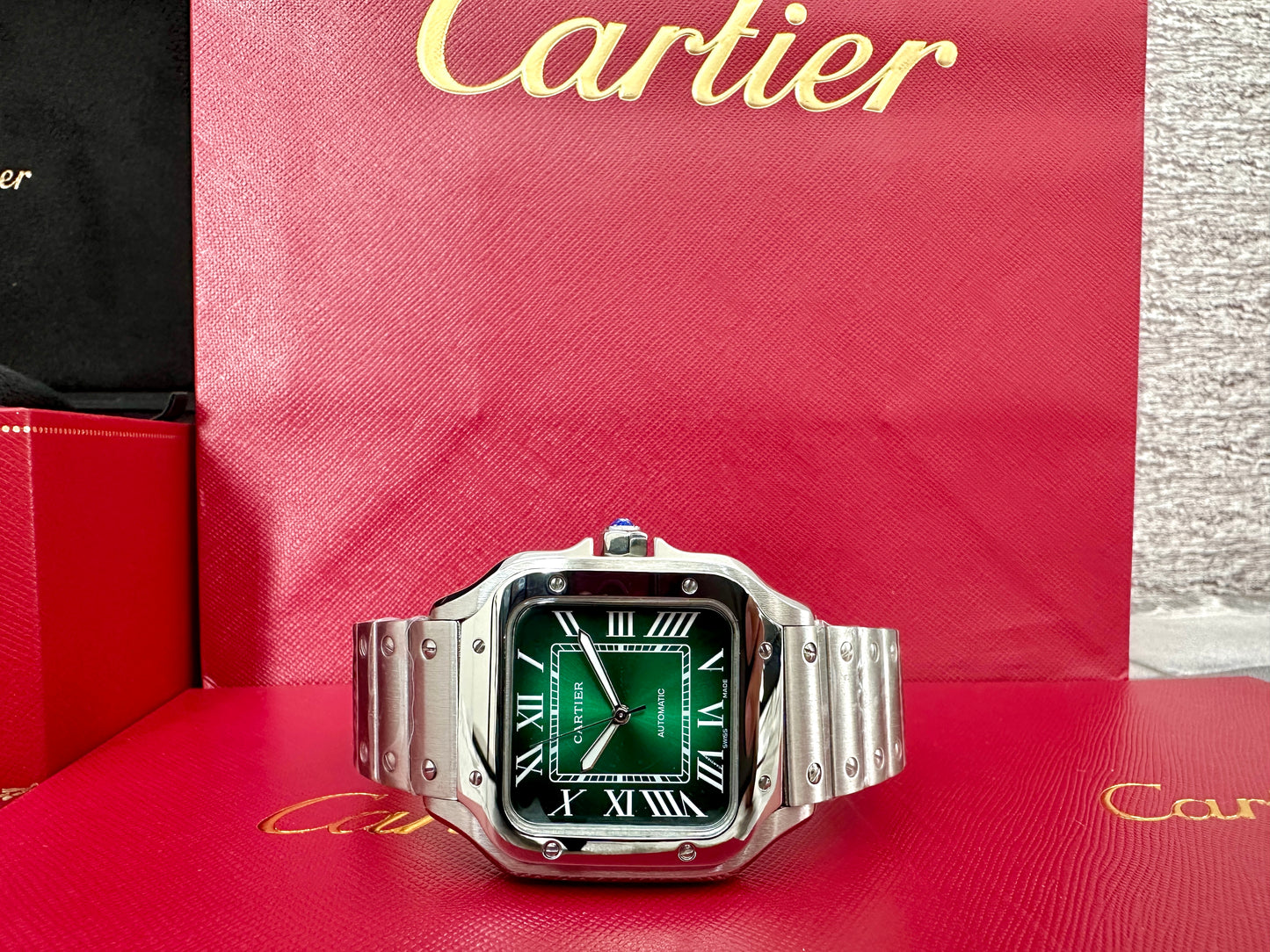 Reloj Santos AAA Automático verde