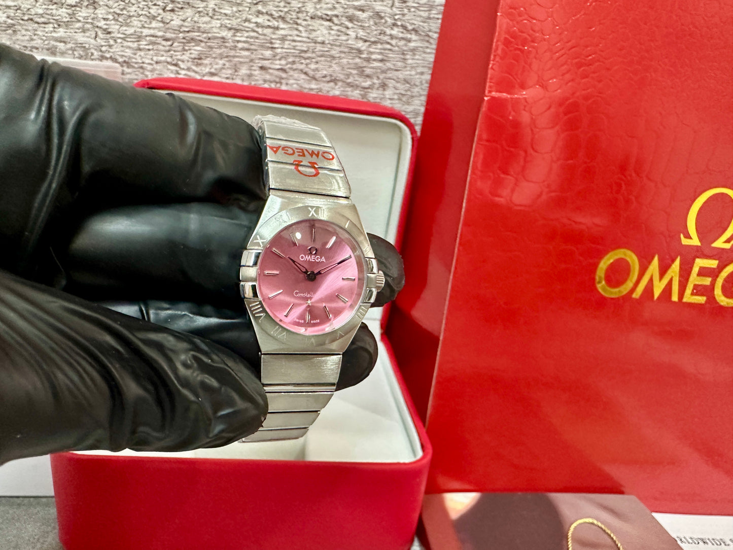 Reloj Constellation Dama, AAA, Quartz, color rosa