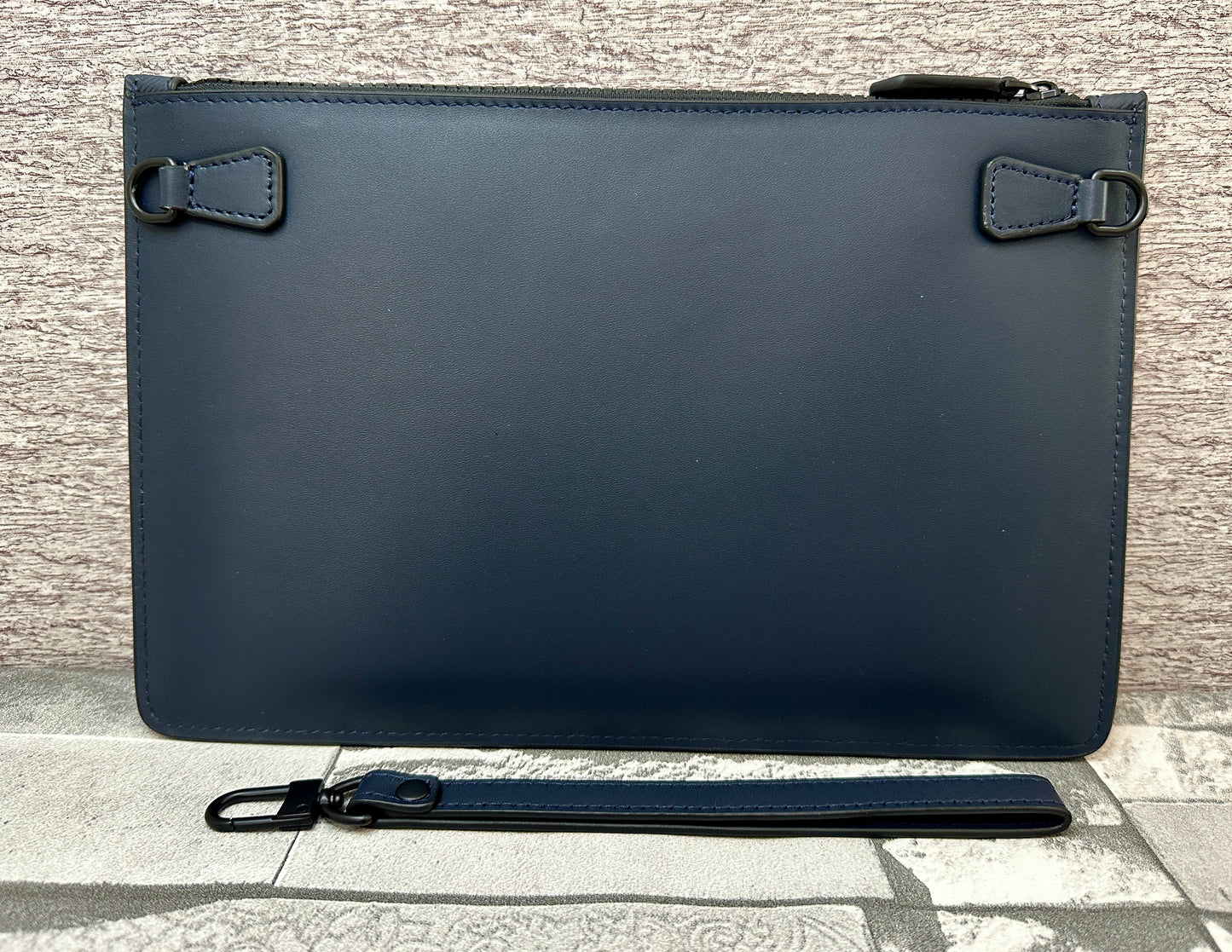 Bolsa de mano tipo Clutch Extreme MB color azul