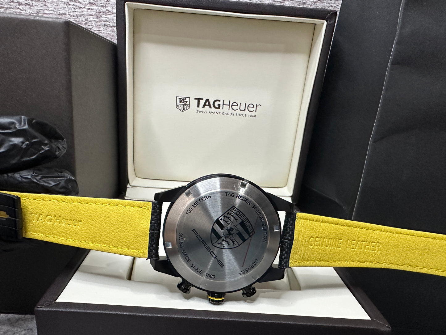 Reloj Carrera P0RSCHE Yellow