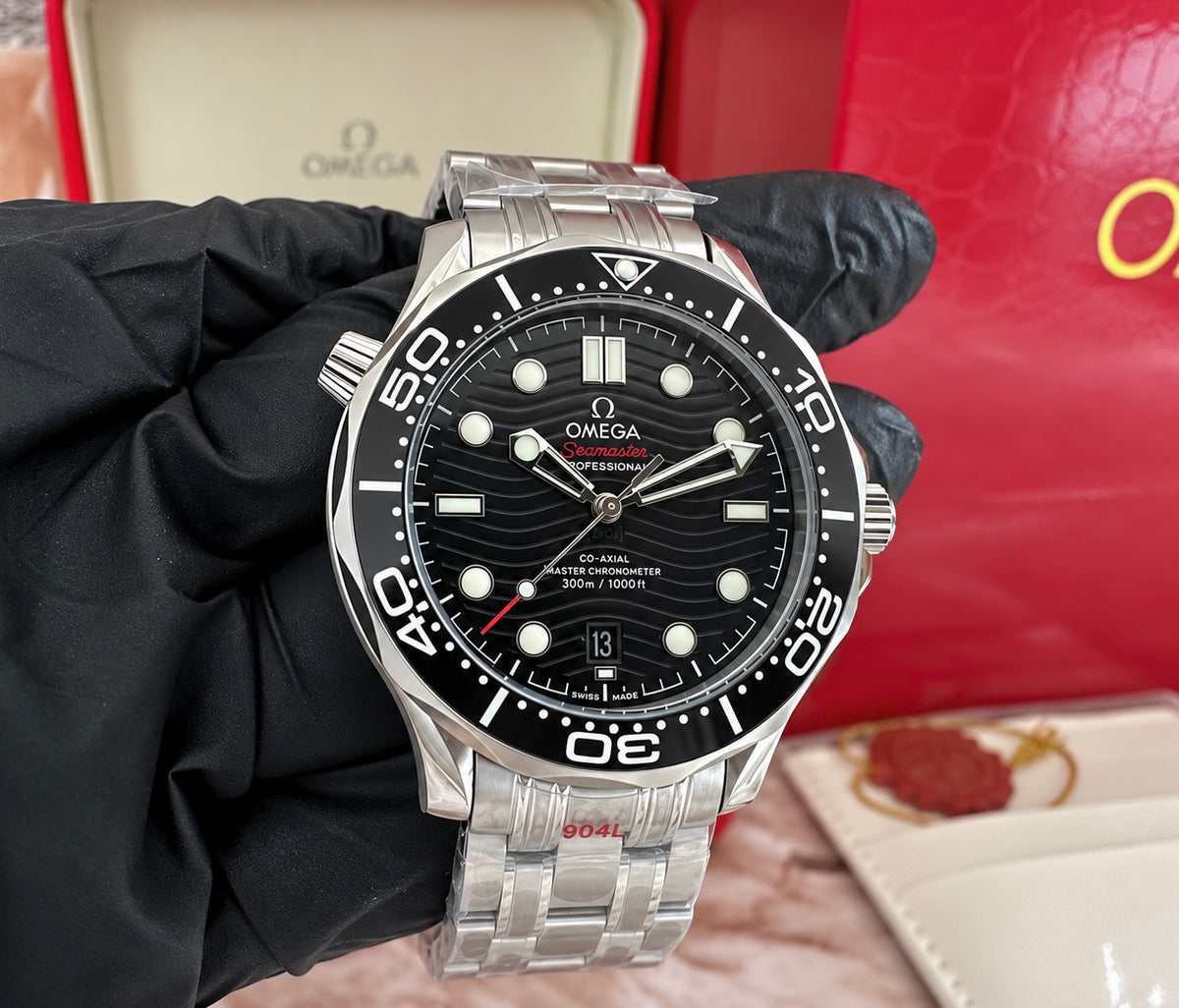 Reloj Sea Master AAA Automatico negro