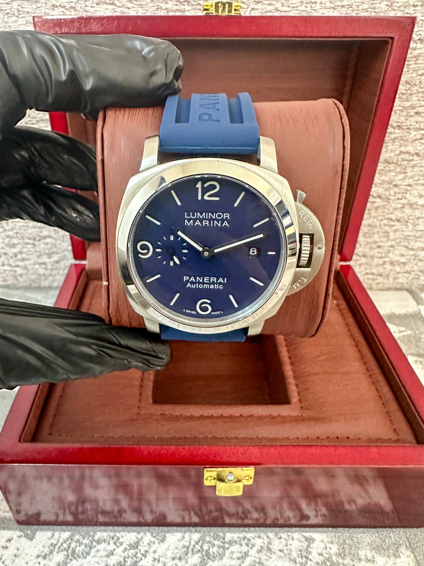 Reloj Pane Luminor Marina AAA Automático azul