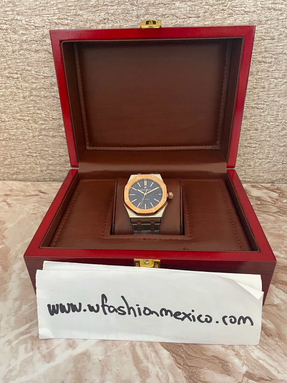 Reloj AP Automático color oro-azul