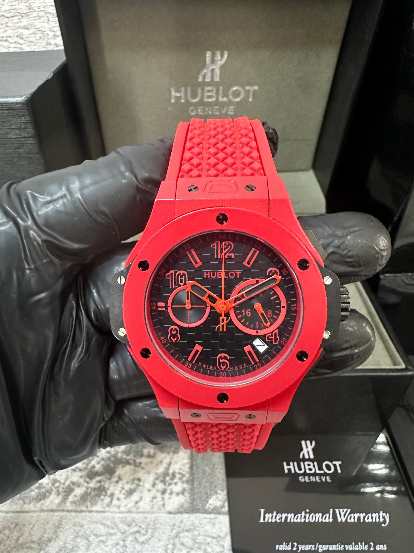 Reloj HUB BIG BANG RED MAGIC AAA
