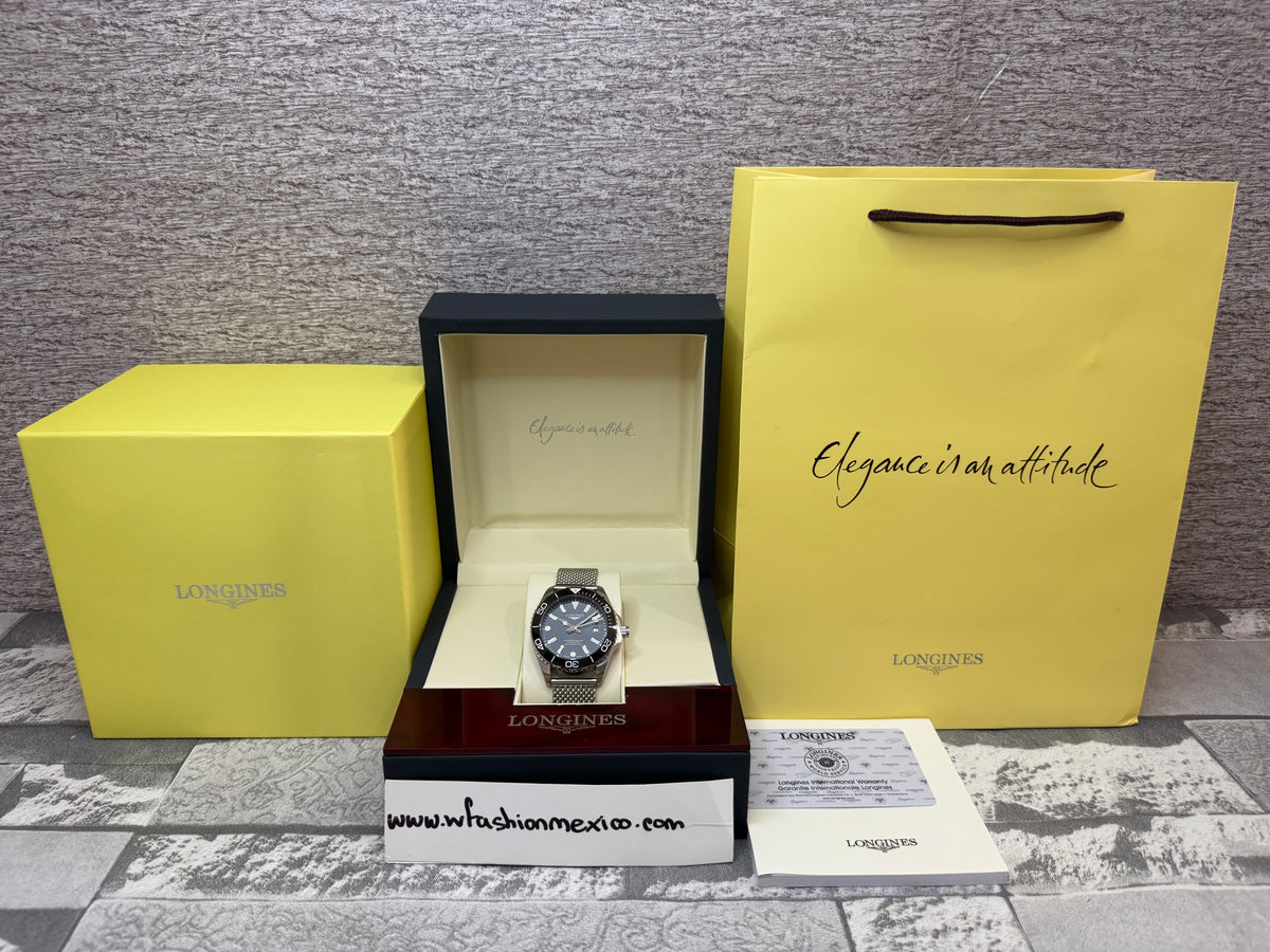 Reloj Long. Hydroconquest AAA, Automático, negro