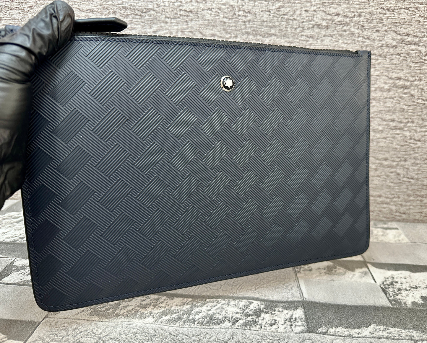 Bolsa de mano tipo Clutch Extreme MB color azul