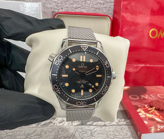 Sea Master Diver 007 Correa de malla de acero