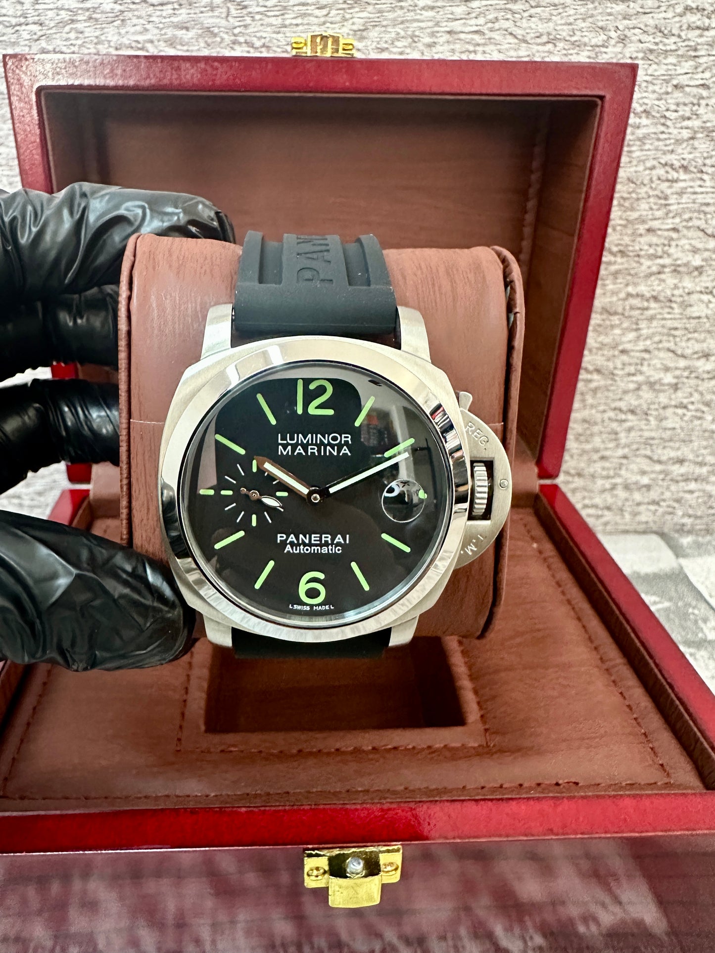 Reloj Pane Luminor Marina AAA Automático negro