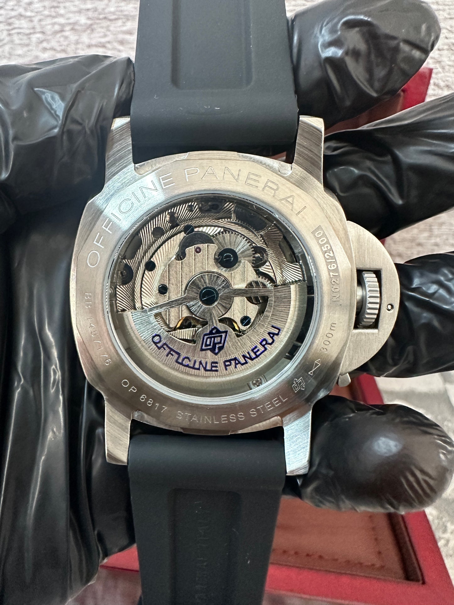Reloj Pane Luminor Marina AAA Automático negro