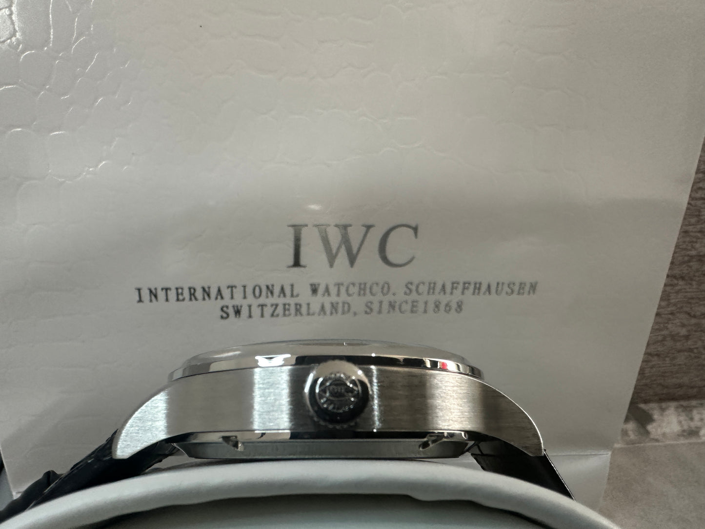 Reloj 1WC Portu Automático negro