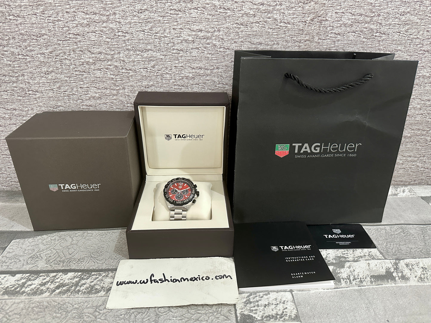 Reloj F1, AAA, Quartz, rojo