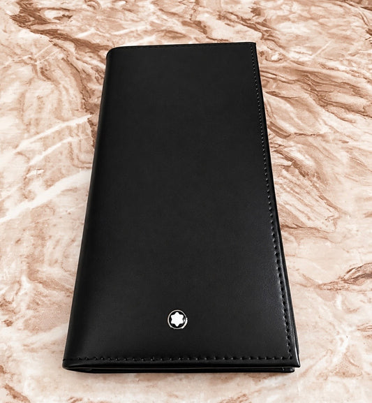 Cartera larga de piel genuina M0ntbl4nc