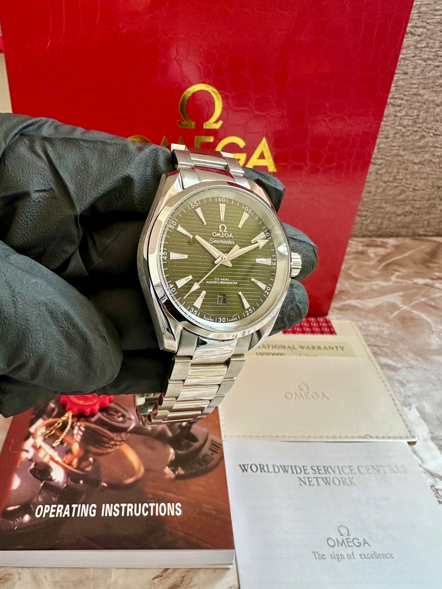 Reloj OM Aqua Terra AAA Automatico verde