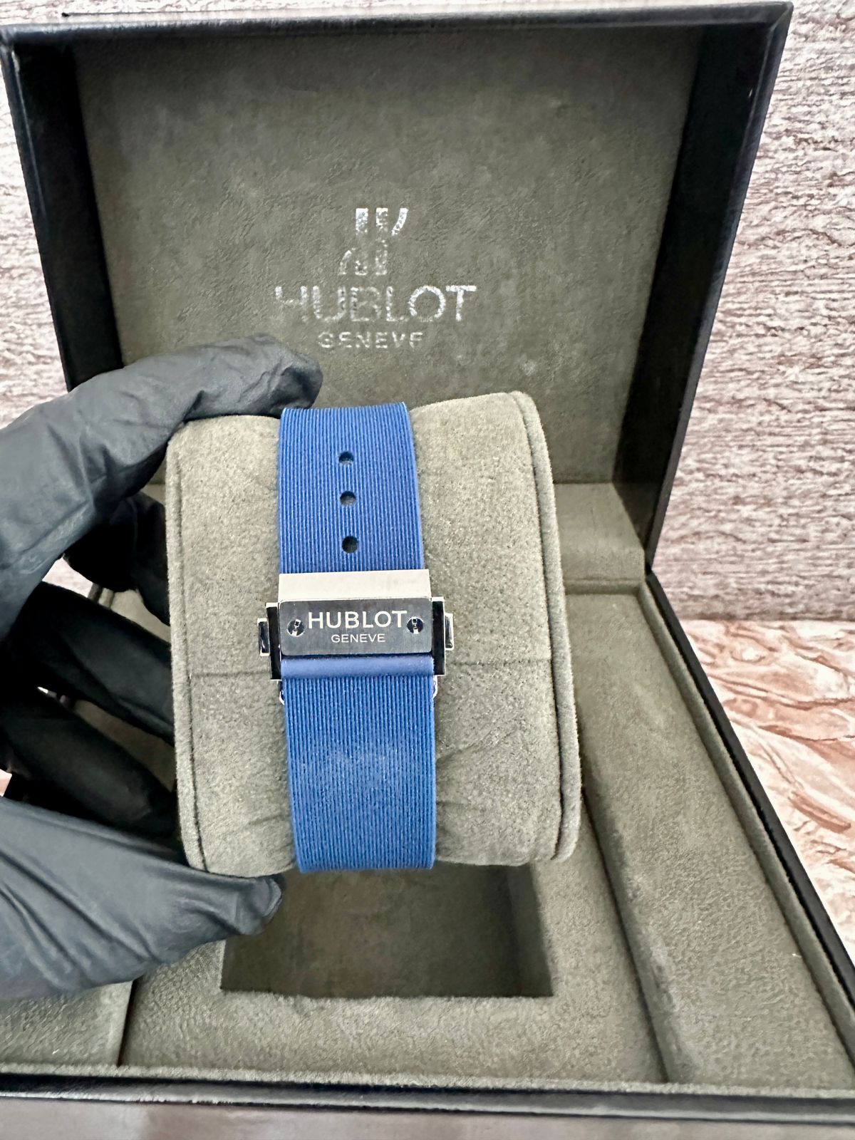 Reloj Hub10t Classic  AAA Quartz azul