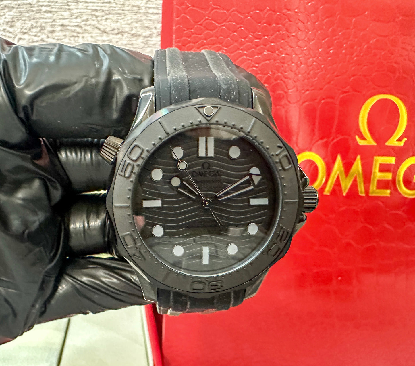 Reloj Sea Master Diver Negro, AAA, Automatico