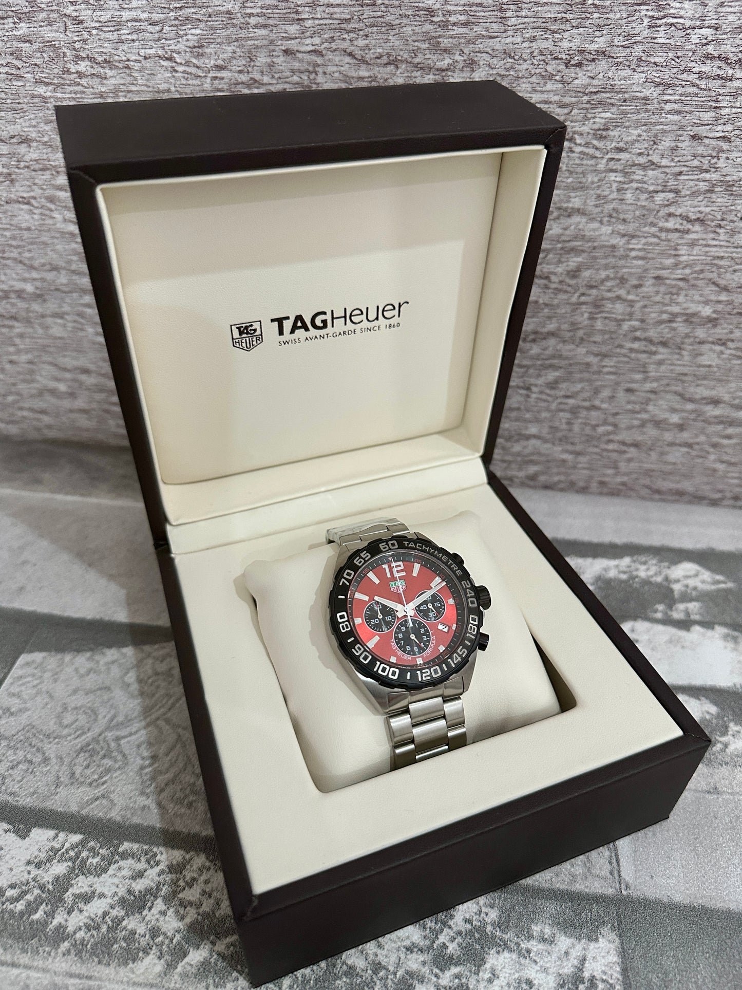 Reloj F1, AAA, Quartz, rojo
