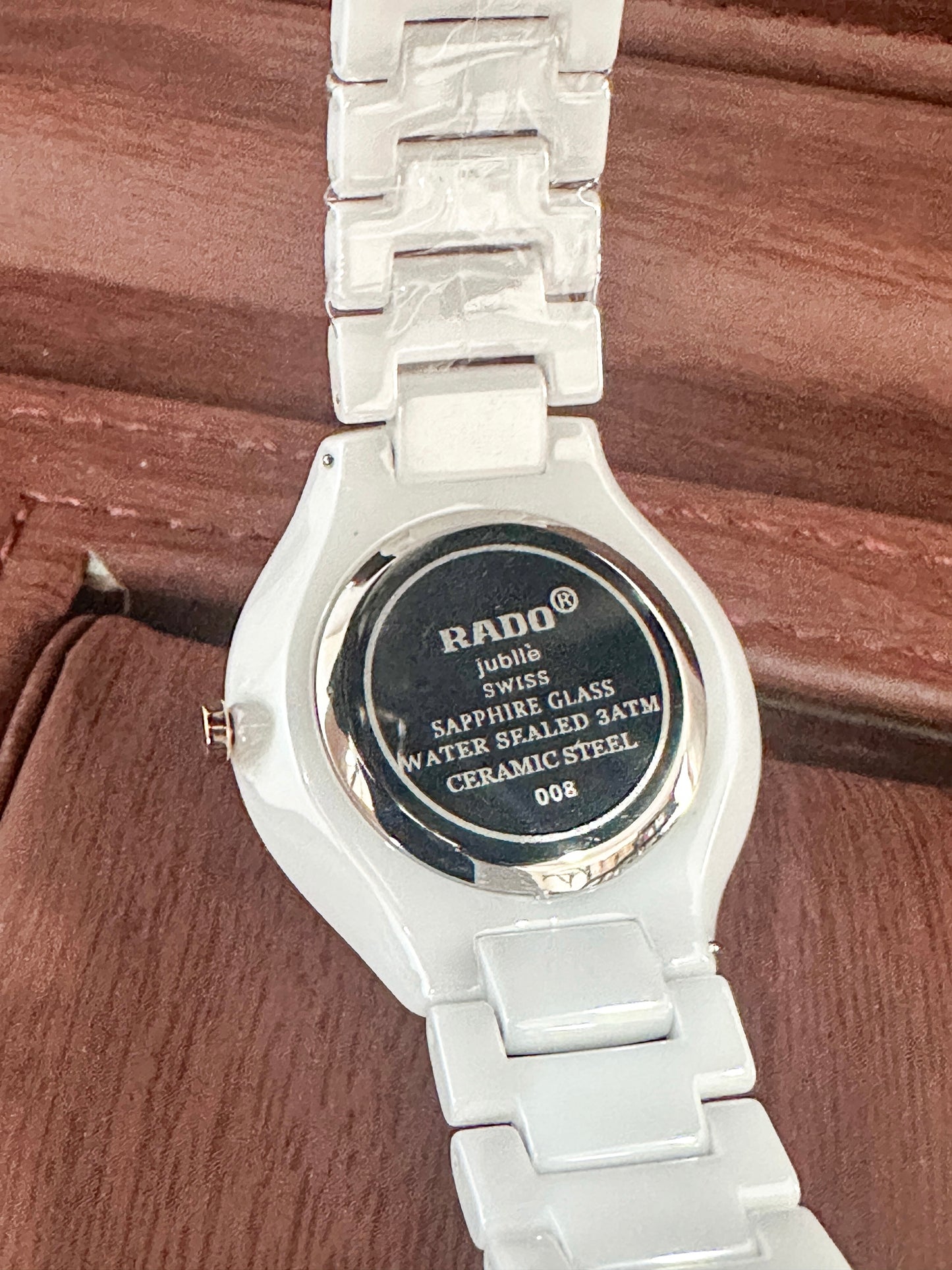 Reloj RAD0 blanco 30 mm para dama