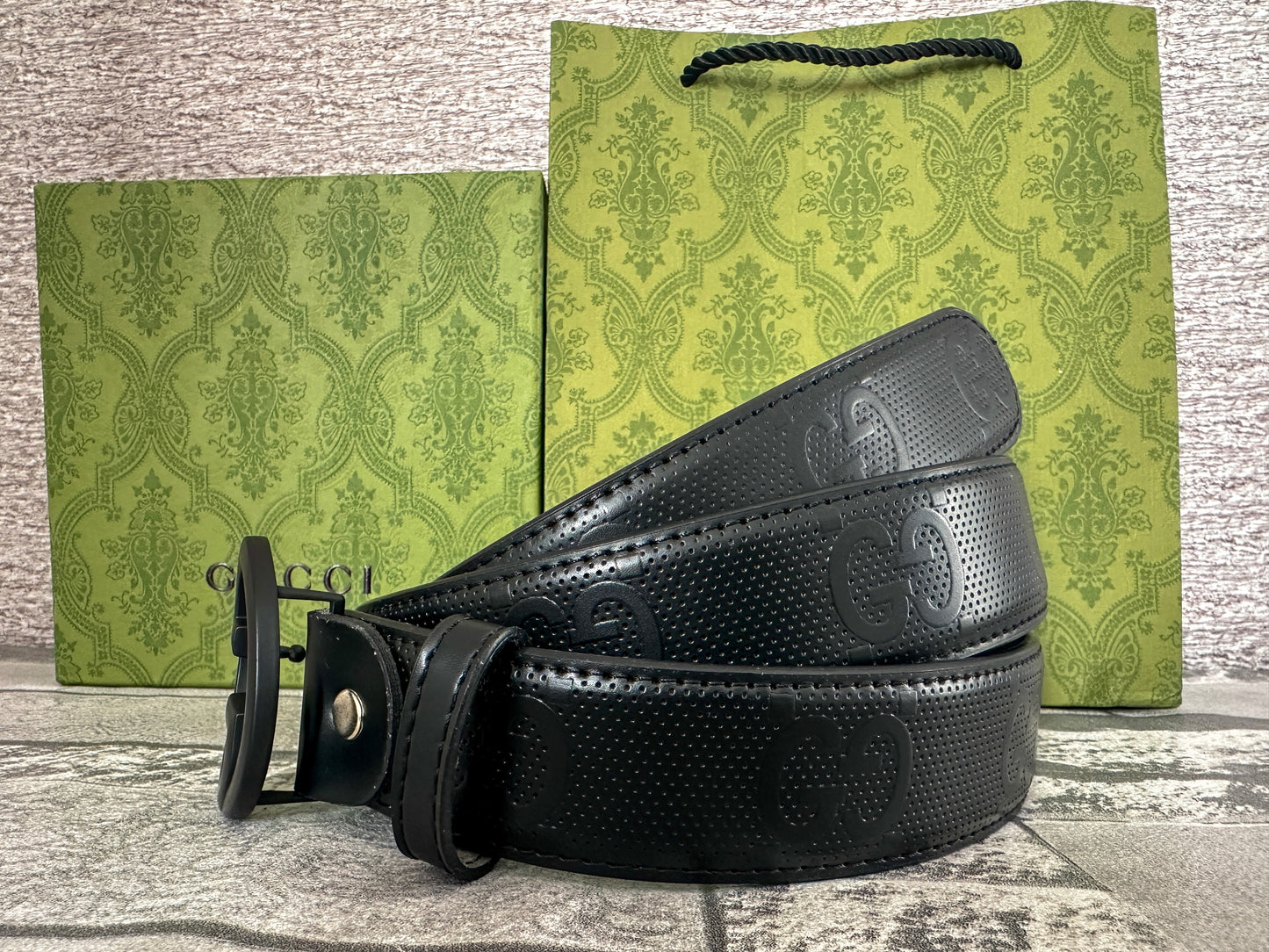 Cinturón GG Color negro